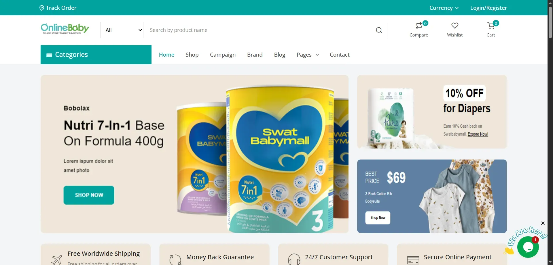 Baby Product E-commerce Website Script (PHP) | অনলাইন বেবি প্রোডাক্ট শপ স্ক্রিপ্ট (13)