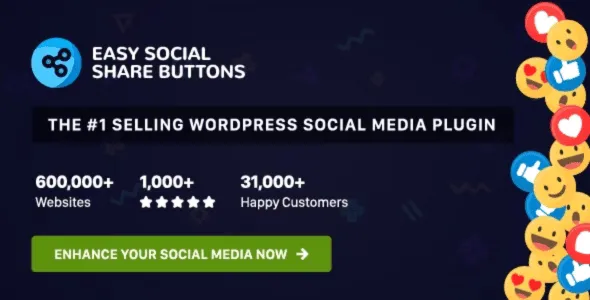 Easy Social Share Buttons Premium Latest Plugin Download (Lifetime)