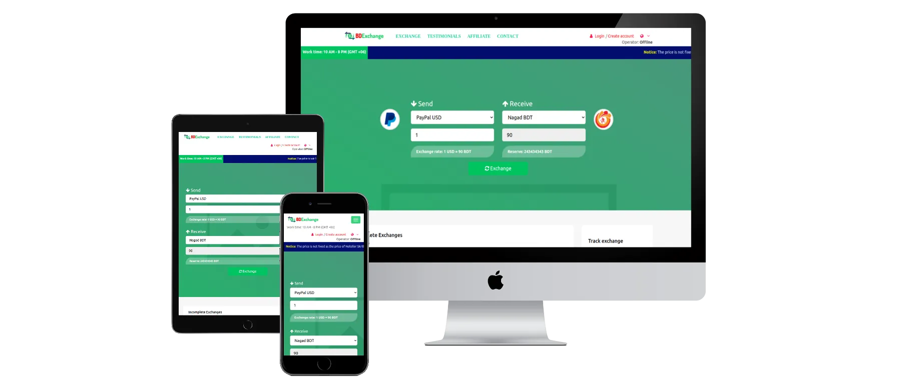 Full Ready Dollar Buy sell website (Low Price)