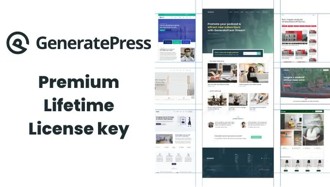 Generatepress Premium Licence Key (100% Orginal)
