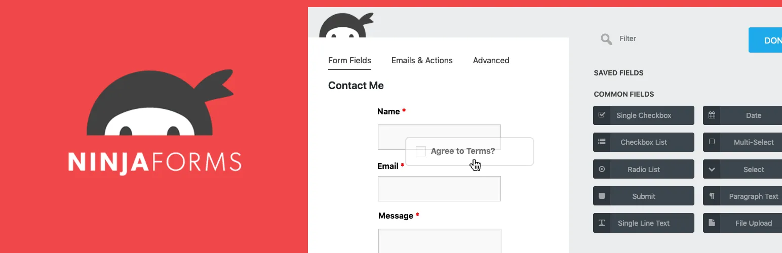Ninja Forms Premium Latest Plugin Download (Lifetime)