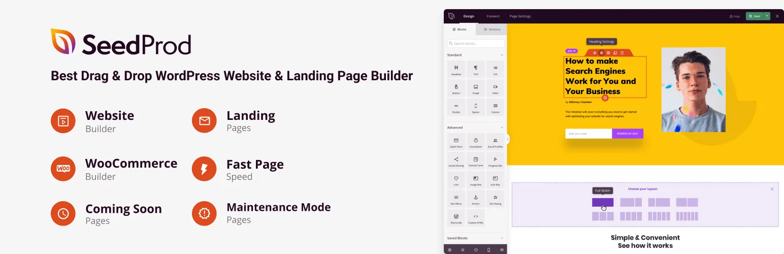 SeedProd Landing Pages Premium Latest Plugin Download (Lifetime)