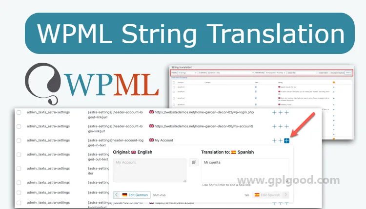 WPML String Translation Premium Latest Plugin Download (Lifetime)