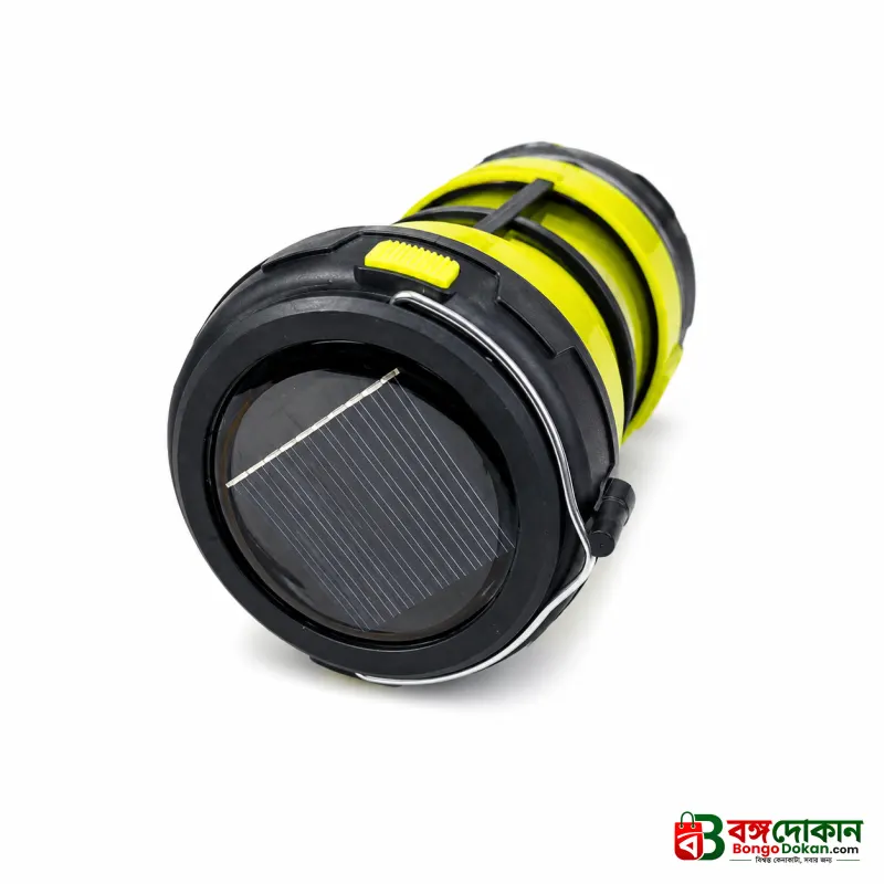 2-in-1 Solar Energy Camping Lantern & Handheld Torch – Rechargeable Emergency Light with Solar Panel, USB Charging Port & Portable Hanging Handle for Outdoor Camping & Travel - বাংলাদেশে সেরা দাম ও স্পেসিফিকেশন - গ্যালারি