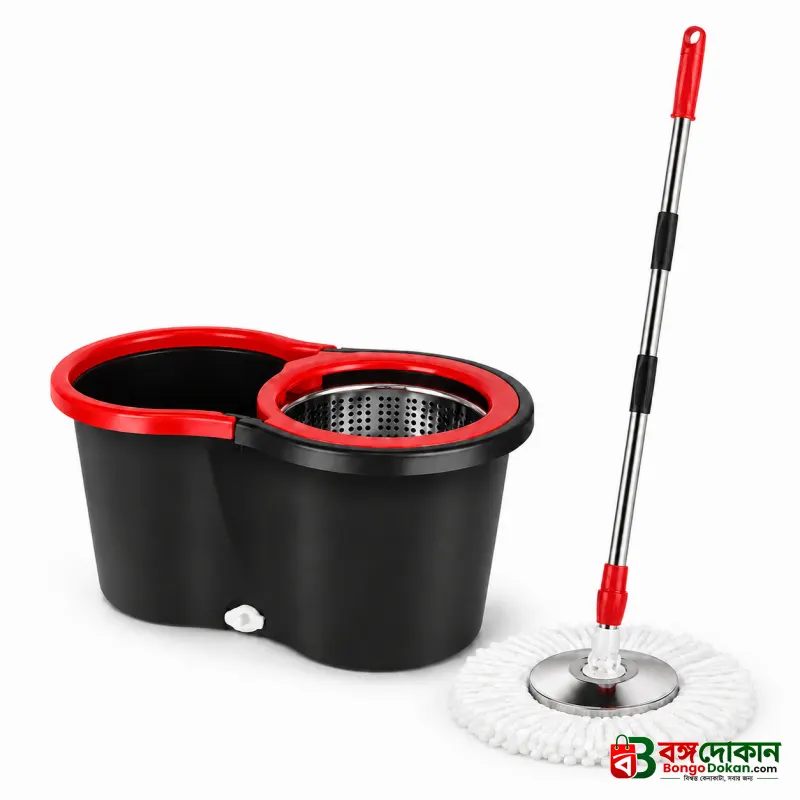 360° auto spin mop bucket home cleaning cotton mop - বাংলাদেশে সেরা দাম ও লাইফস্টাইল কালেকশন - গ্যালারি