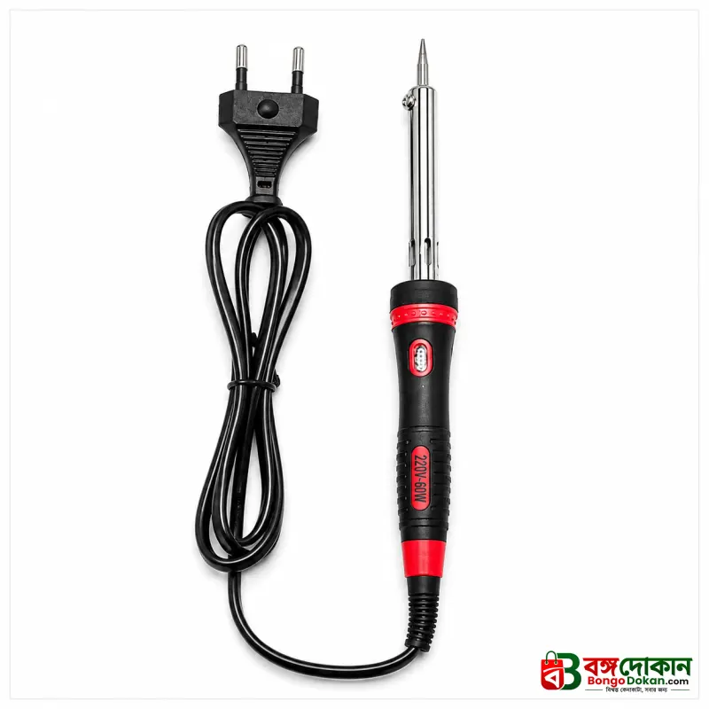 60W Electric Soldering Iron Pen Type – Adjustable Temperature 200-450°C, AC 220V External Heating Soldering Tool with Indicator Light & EU Plug for Electronics & DIY - বাংলাদেশে সেরা দাম ও এক্সক্লুসিভ ডিজাইন - গ্যালারি