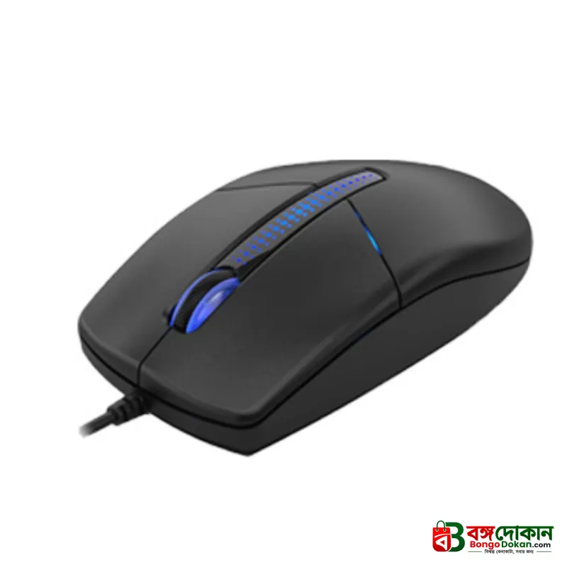 A4Tech N-530 Illuminated Wired Optical Mouse – 1200 DPI, Symmetric Design, 1.5M USB Cable, Plug & Play & Durable Build for PC & Laptop - বাংলাদেশে সেরা দাম ও স্পেসিফিকেশন - গ্যালারি