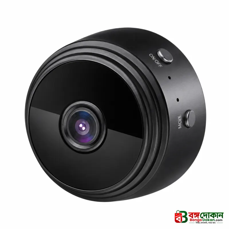A9 Wi-Fi Night Vision Mini IP Camera – 1080P HD Wireless Security CCTV with 180° Wide-Angle Lens, Motion Detection, Loop Recording & Built-in Mic - বাংলাদেশে সেরা দাম ও স্পেসিফিকেশন - গ্যালারি