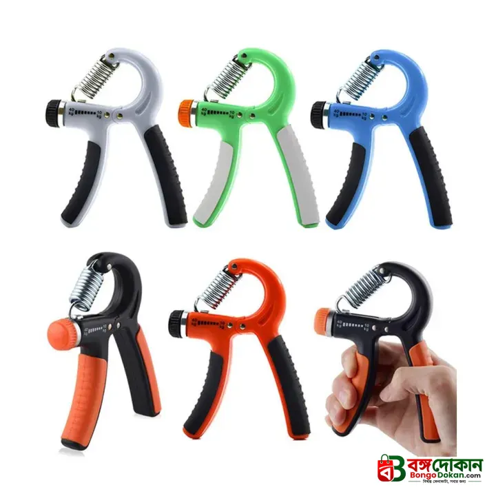 Adjustable Power Exercise Gripper Strengthener Hand Grip with Counter 5kg to 60kg Presser 1 pc - বাংলাদেশে সেরা দাম ও লাইফস্টাইল কালেকশন - গ্যালারি