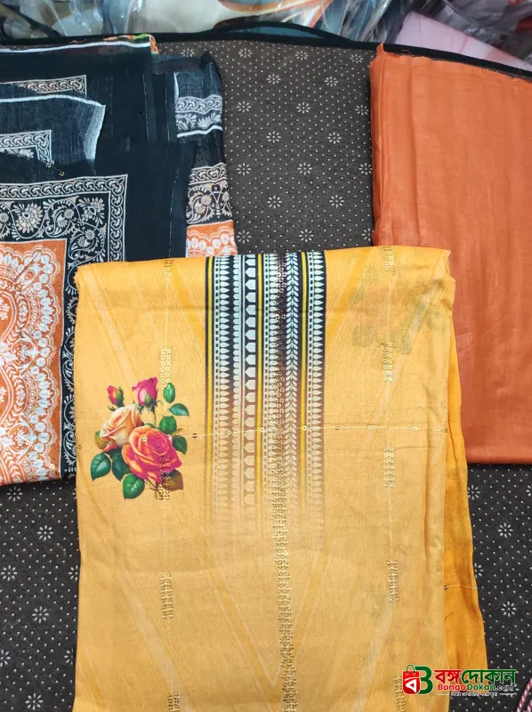 ANAYA HOOR Rigging Digital printed cotton  3 Piece - বাংলাদেশে সেরা দাম ও আকর্ষণীয় কালেকশন - গ্যালারি