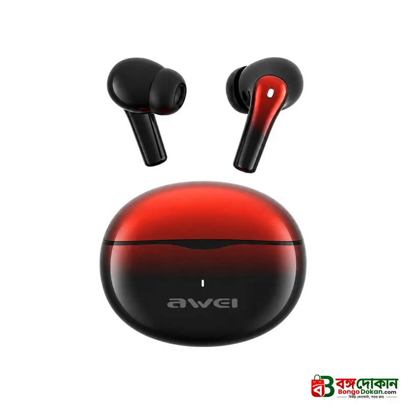 Awei T62 True Wireless Earbuds – Bluetooth 5.3 TWS with 4-Mic ENC Noise Cancelling, 10mm Drivers, IPX5 Waterproof & 300mAh Case - বাংলাদেশে সেরা দাম ও স্পেসিফিকেশন - গ্যালারি