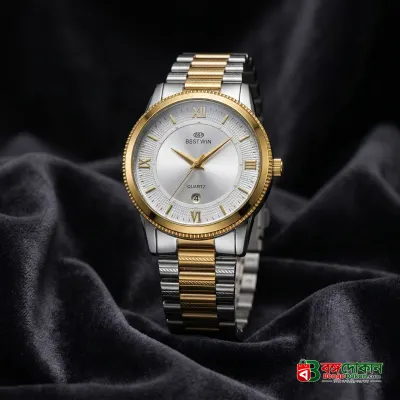 BEST WIN Luxury Ultra-Slim Men's Quartz Watch – 7mm Thin Case, 34mm Dial, Stainless Steel Band, 3ATM Water Resistant Dress Wristwatch with Free Chain Cutter & Gift Box - বাংলাদেশে সেরা দাম ও আকর্ষণীয় কালেকশন - গ্যালারি