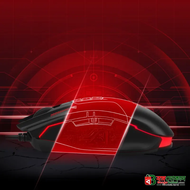 Bloody ES7 RGB Esports Gaming Mouse – PixArt Optical Sensor, Up to 6000 CPI, 1ms Response Time, 10M Clicks & Customizable Macro Buttons - বাংলাদেশে সেরা দাম ও স্পেসিফিকেশন - গ্যালারি
