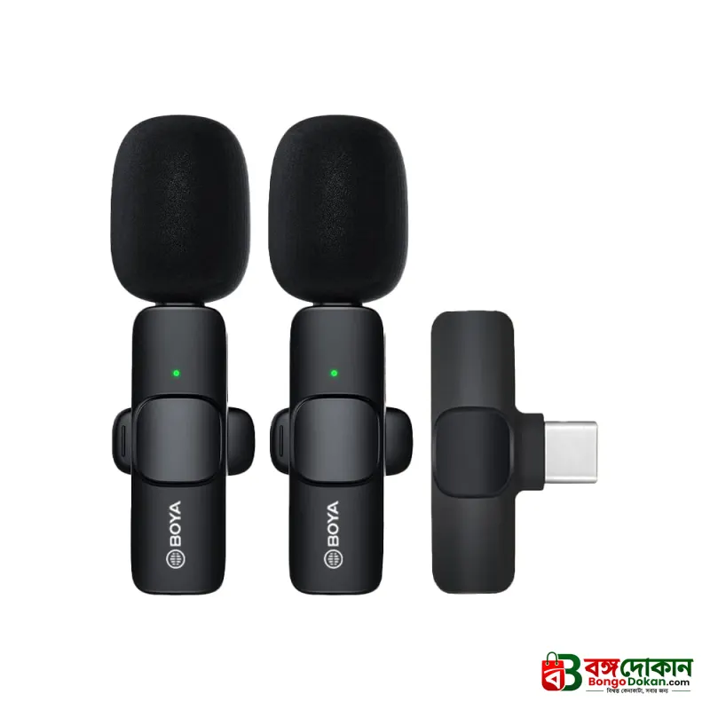 BOYA BY-MW3 Lightning Wireless Lavalier Microphone – Plug & Play Omnidirectional Clip-On Mic with 65ft Range, 8H Battery & Real-Time Sync for iPhone & iPad - বাংলাদেশে সেরা দাম ও স্পেসিফিকেশন - গ্যালারি