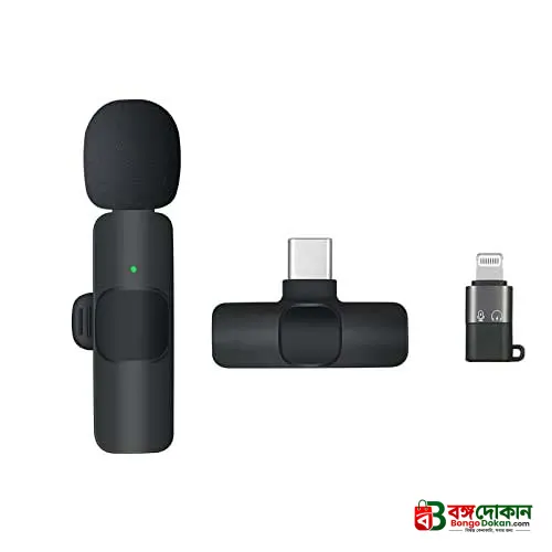 BOYA BY-MW3 Lightning Wireless Lavalier Microphone – Plug & Play Omnidirectional Clip-On Mic with 65ft Range, 8H Battery & Real-Time Sync for iPhone & iPad - বাংলাদেশে সেরা দাম ও স্পেসিফিকেশন - গ্যালারি