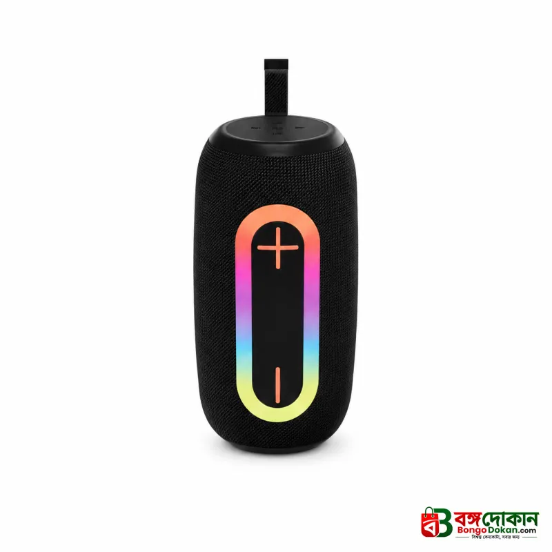 BS-27 RGB Wireless Bluetooth Speaker – Portable Outdoor Speaker with Dynamic LED Lights, Bluetooth Connectivity, USB/TF Card Support & Splashproof Design - বাংলাদেশে সেরা দাম ও স্পেসিফিকেশন - গ্যালারি