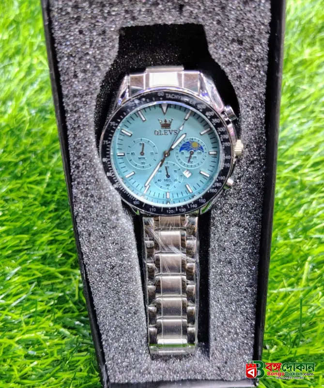 Butter Fly Lock  OLEVS Watch for mens (stell chain  paste dial ) - বাংলাদেশে সেরা দাম ও নতুন কালেকশন - গ্যালারি