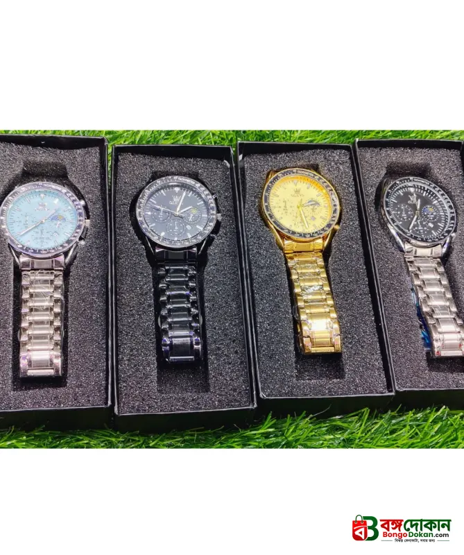Butter Fly Lock  OLEVS Watch for mens (stell chain  paste dial ) - বাংলাদেশে সেরা দাম ও নতুন কালেকশন - গ্যালারি