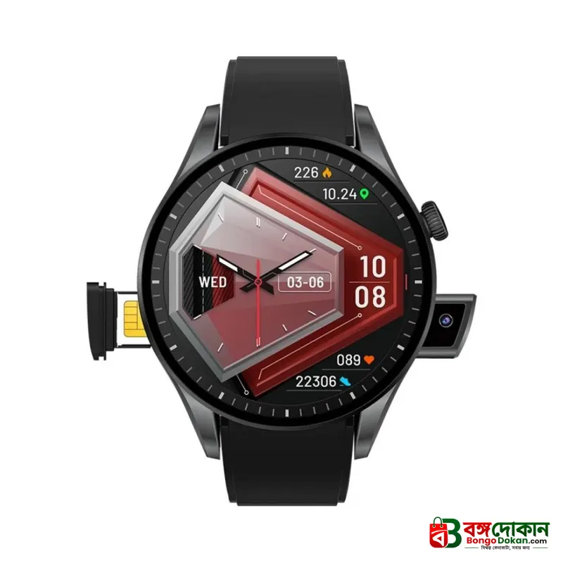 BW16 Sim Supported Smart Watch with Camera - বাংলাদেশে সেরা দাম ও স্মার্ট ফিচার - গ্যালারি