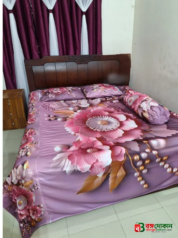 China Premium 3D Design Bed Sheet - বাংলাদেশে সেরা দাম ও লাইফস্টাইল কালেকশন - গ্যালারি
