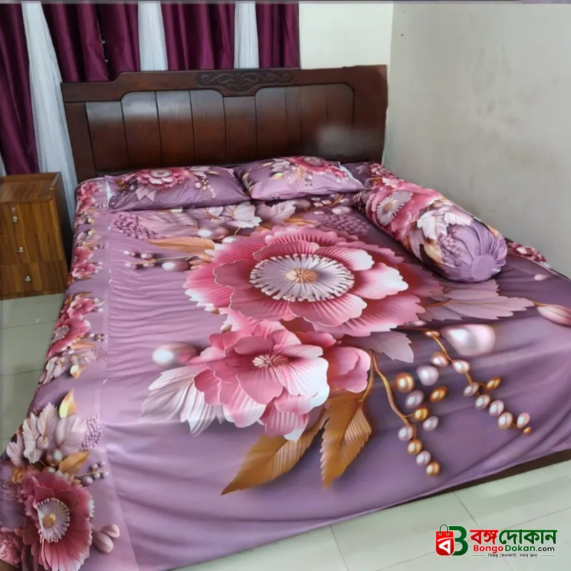 China Premium 3D Design Bed Sheet - বাংলাদেশে সেরা দাম ও লাইফস্টাইল কালেকশন - গ্যালারি