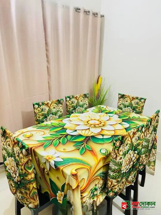 China Premium 3D Print Table Cloth Set - বাংলাদেশে সেরা দাম ও লাইফস্টাইল কালেকশন - বাংলাদেশে সেরা অফার ও দাম