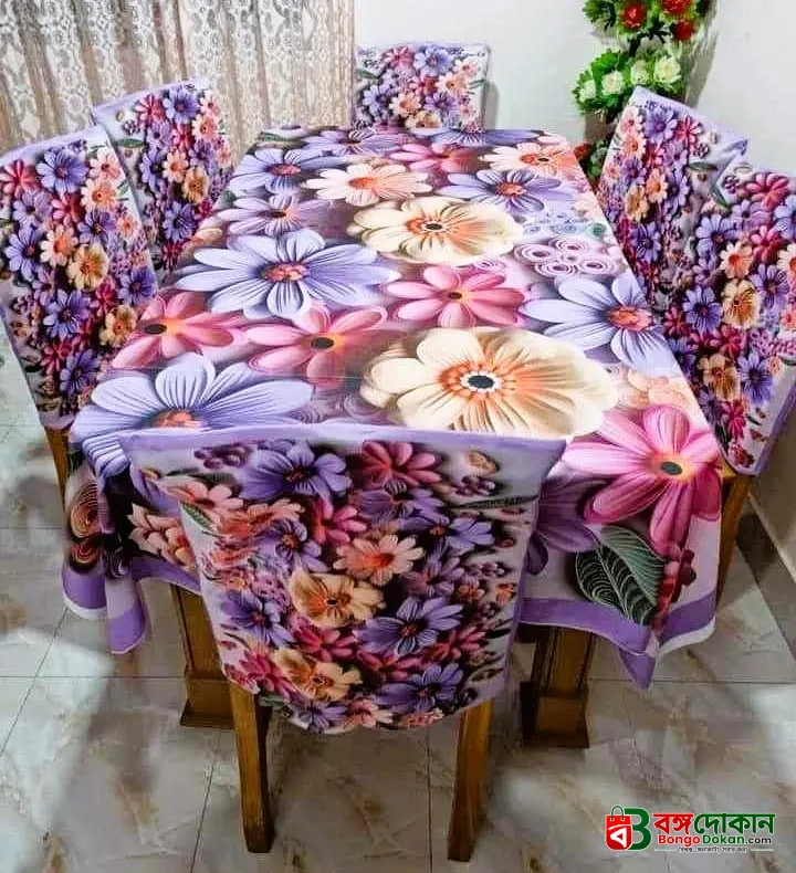China Premium 3D Print Table Cloth Set - বাংলাদেশে সেরা দাম ও লাইফস্টাইল কালেকশন - গ্যালারি