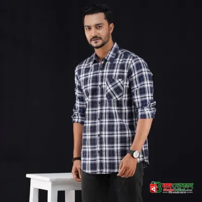Cotton full Sleeve Check Shirt for Men's - বাংলাদেশে সেরা দাম ও নতুন কালেকশন - গ্যালারি
