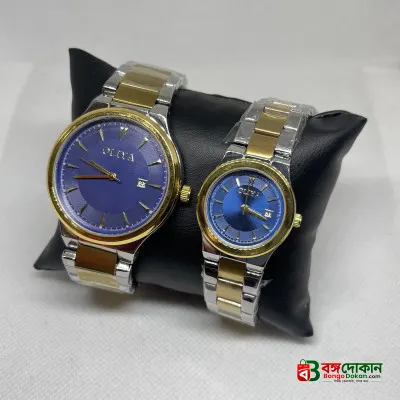 Couple  OLIYA Luxury Trendy Elegant Design  Watch 100% waterproof - বাংলাদেশে সেরা দাম ও নতুন কালেকশন - গ্যালারি