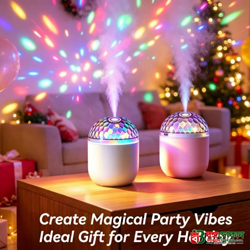 CRYSTAL PROJECTION MINI LAMP HUMIDIFIER - বাংলাদেশে সেরা দাম ও স্পেসিফিকেশন - বাংলাদেশে সেরা অফার ও দাম