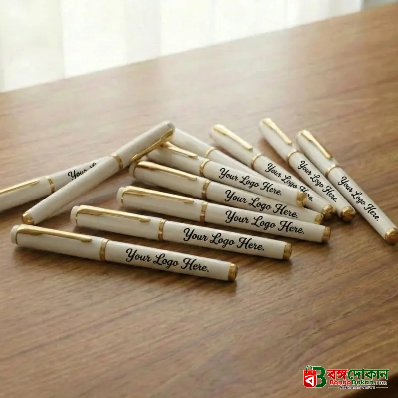 Customize Parker Pen with Premium Golden Clip UV Print -30 Pcs - বাংলাদেশে সেরা দাম ও কাস্টমাইজড কালেকশন - বাংলাদেশে সেরা অফার ও দাম