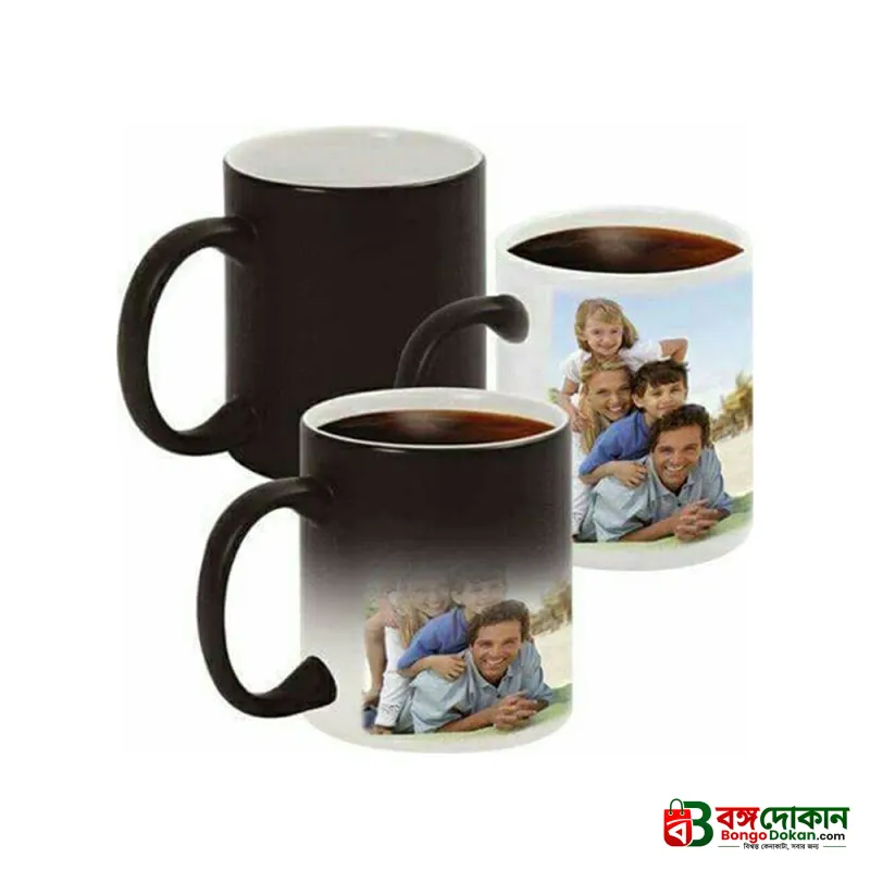 Customized Printed Magic Mug – Black - বাংলাদেশে সেরা দাম ও লাইফস্টাইল কালেকশন - গ্যালারি