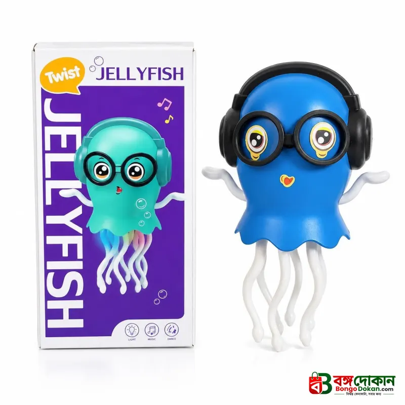 Dancing Jellyfish Toy with Lights & Music - বাংলাদেশে সেরা দাম ও আকর্ষণীয় খেলনা - গ্যালারি