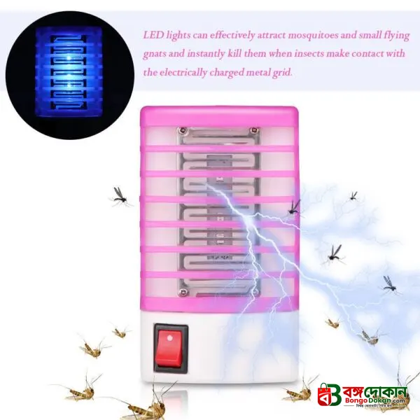 Electric Mosquito Killer Lamp – Non-Toxic Insect Killer & Night Light with 220V Plug, Low Power Consumption & 5 Sq. Meter Coverage for Safe Home Use - বাংলাদেশে সেরা দাম ও স্পেসিফিকেশন - গ্যালারি