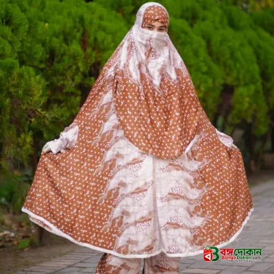 Elegant Palazzo long Khimar Set - বাংলাদেশে সেরা দাম ও আকর্ষণীয় কালেকশন - গ্যালারি