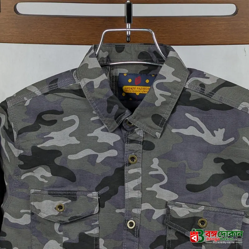 Fashionable Casual Shirt for Men (Black) - বাংলাদেশে সেরা দাম ও নতুন কালেকশন - গ্যালারি