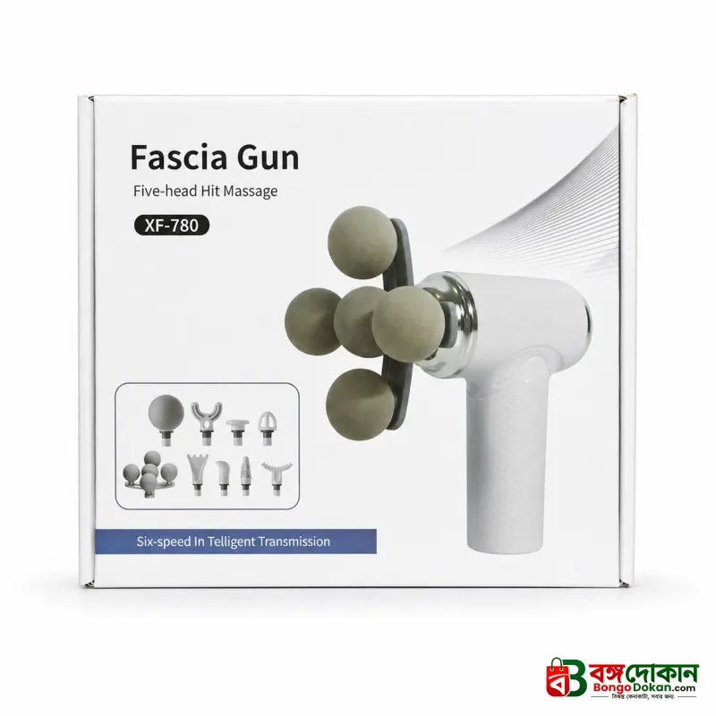 Five head Fascia Gun Massager - বাংলাদেশে সেরা দাম ও লাইফস্টাইল কালেকশন - গ্যালারি