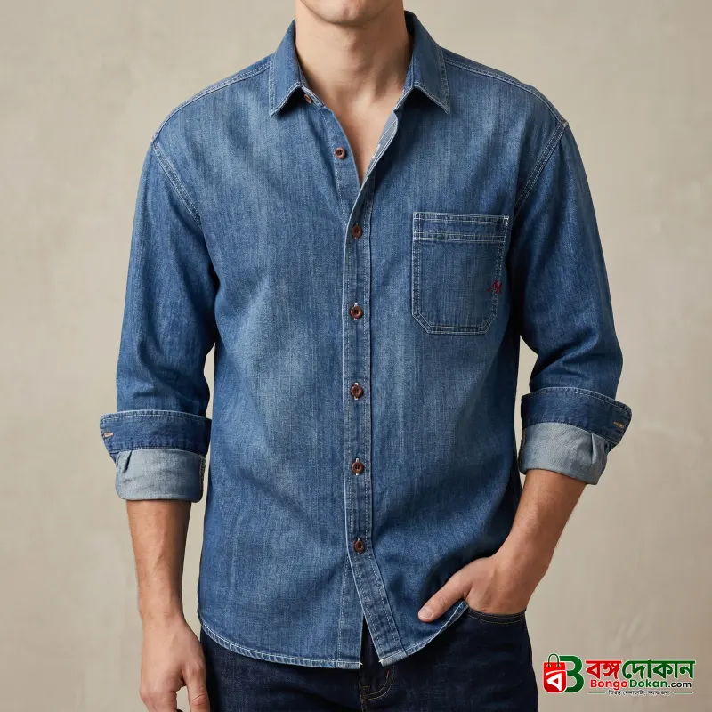 Full sleeve Denim Shirt - বাংলাদেশে সেরা দাম ও নতুন কালেকশন - বাংলাদেশে সেরা অফার ও দাম