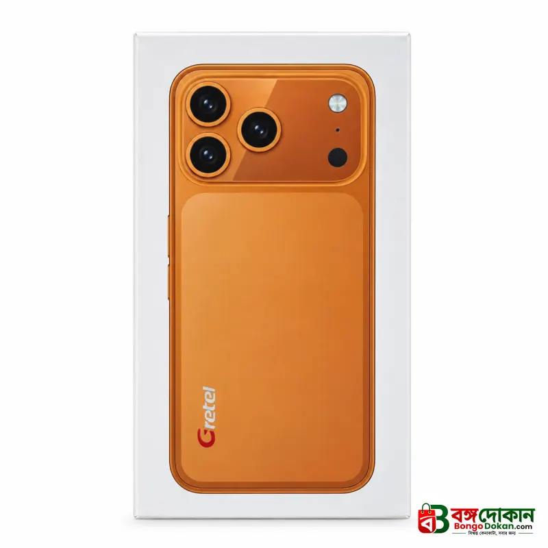Gretel G2 Pro Max Feature Phone – iPhone 17 Pro Max Inspired Design, 3250mAh Built-In Battery, 2.8" LCD Display, Type-C Port, Big Speaker & Wireless FM - বাংলাদেশে সেরা দাম ও স্পেসিফিকেশন - গ্যালারি