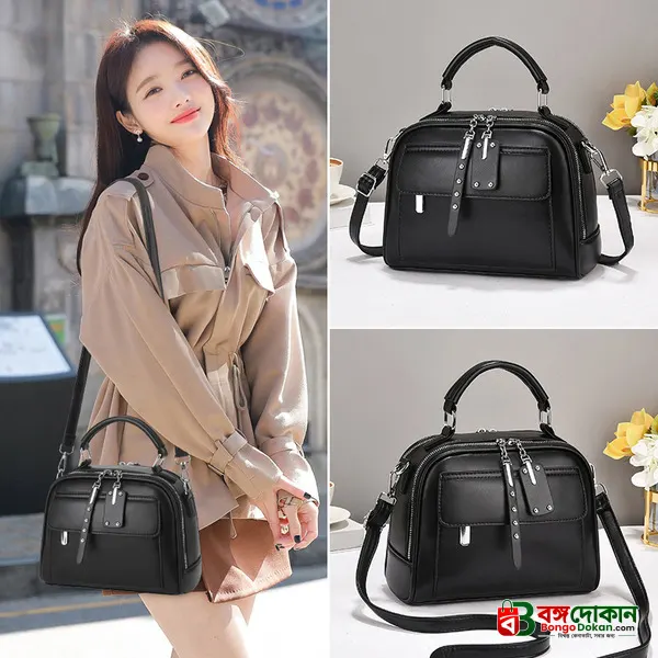 High end ladies' handbag multi-layer large capacity commuting bag(Black) - বাংলাদেশে সেরা দাম ও আকর্ষণীয় কালেকশন - গ্যালারি