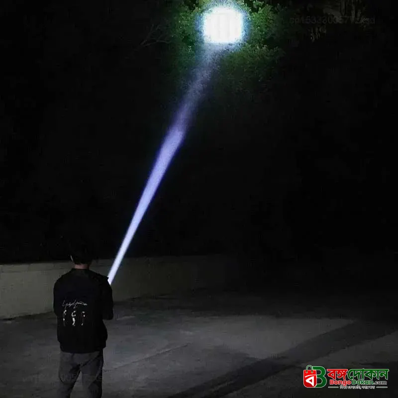 High Power LED Portable COB Zoomable Flashlight – USB Rechargeable Waterproof Mini Torch with Multi-Bright Modes, Backup Battery & Adjustable Focus for Outdoor & Emergency - বাংলাদেশে সেরা দাম ও স্পেসিফিকেশন - গ্যালারি