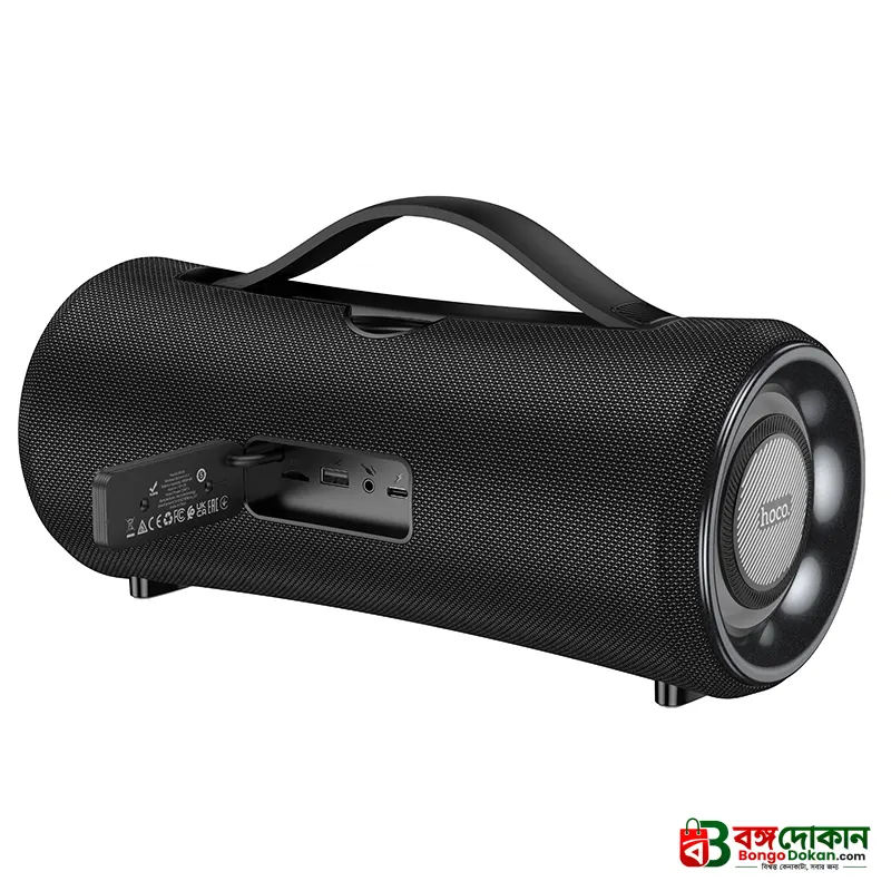 Hoco HA10 Oleada Outdoor Wireless Bluetooth Speaker – 40W Stereo Sound, Bluetooth 5.4, 3000mAh Battery, TWS, FM, USB, TF & AUX Support - বাংলাদেশে সেরা দাম ও স্পেসিফিকেশন - গ্যালারি
