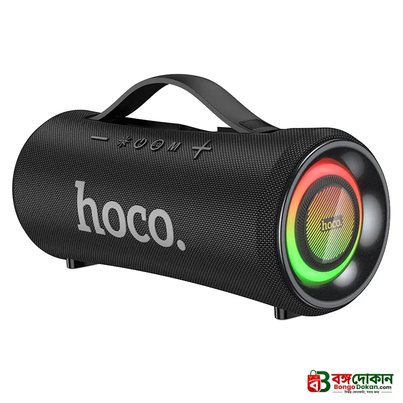 Hoco HA10 Oleada Outdoor Wireless Bluetooth Speaker – 40W Stereo Sound, Bluetooth 5.4, 3000mAh Battery, TWS, FM, USB, TF & AUX Support - বাংলাদেশে সেরা দাম ও স্পেসিফিকেশন - গ্যালারি