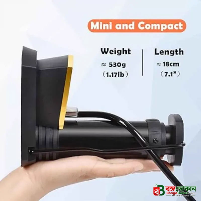 Inchant Mini Bicycle Foot Pumper - বাংলাদেশে সেরা দাম ও স্পেসিফিকেশন - গ্যালারি