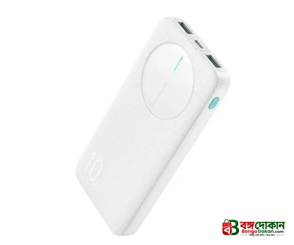 Joyroom JR-PBF12 10000mAh Power Bank – 2.4A Fast Charging Portable Charger with Triple Outputs, LED Indicators & Fire-Resistant ABS Body - বাংলাদেশে সেরা দাম ও স্পেসিফিকেশন - গ্যালারি