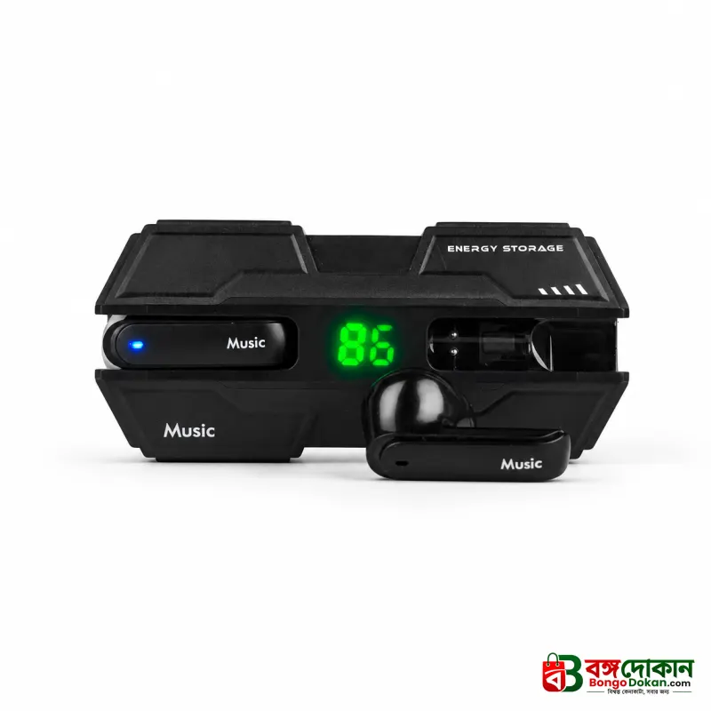 K8 Sport True Wireless Earbuds – In-Ear Bluetooth Earphones with Deep Bass, Touch Control, LED Digital Display & Secure Fit for Gym & Sports - বাংলাদেশে সেরা দাম ও স্পেসিফিকেশন - গ্যালারি