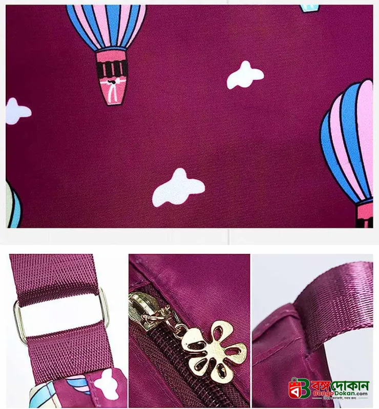 Korean sports travel shoulder bag (purple) - বাংলাদেশে সেরা দাম ও লাইফস্টাইল কালেকশন - গ্যালারি