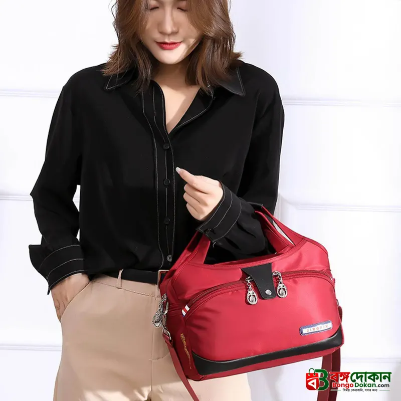 Large Capacity Waterproof Anti-theft Fashion (maroon) - বাংলাদেশে সেরা দাম ও লাইফস্টাইল কালেকশন - গ্যালারি