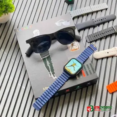 LAXASFIT Smartwatch Set – 2 Devices with 6 Straps - বাংলাদেশে সেরা দাম ও স্মার্ট ফিচার - গ্যালারি