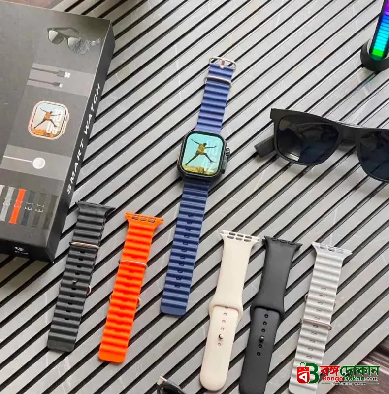 LAXASFIT Smartwatch Set – 2 Devices with 6 Straps - বাংলাদেশে সেরা দাম ও স্মার্ট ফিচার - গ্যালারি